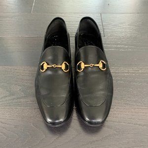 Gucci Brixton Horsebit Leather Loafer 7.5M